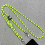 Шнурок з двома кріпленнями (8мм) 150см для телефону neon green
