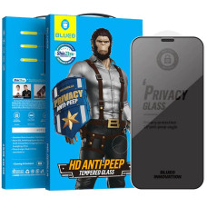 Защитное стекло Privacy 2.5D Blueo Full Cover Anti-Peep 9H для iPhone 12 Pro Max
