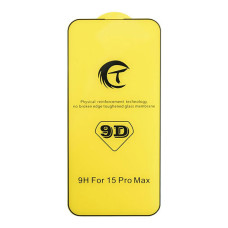 Защитное стекло 9D для iPhone 15 Pro Max