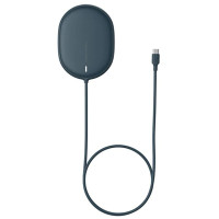 Бездротовий зарядний пристрій Baseus Light Magnetic Wireless Charger for IP12 blue