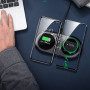 Бездротовий зарядний пристрій Baseus Simple 2in1 Turbo Edition 24W (With 12V Charger)