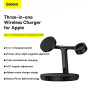 Бездротовий зарядний пристрій Baseus Swan 3in1 Magnetic Wireless Charger 20W