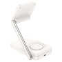 Беспроводное зарядное устройство Hoco CQ10 Consuelo 3in1 white