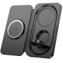 Беспроводное зарядное устройство Hoco CQ13 Magnetic Wireless Charger 3in1 black