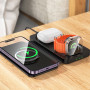 Беспроводное зарядное устройство Hoco CQ13 Magnetic Wireless Charger 3in1 black