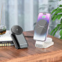 Бездротовий зарядний пристрій Hoco CQ3 3in1 Magnetic Wireless Charger black