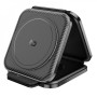 Бездротовий зарядний пристрій Hoco CQ4 3in1 Magnetic Wireless Charger black