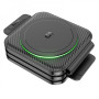 Бездротовий зарядний пристрій Hoco CQ4 3in1 Magnetic Wireless Charger black
