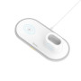 Бездротовий зарядний пристрій Hoco CW21 3in1 white