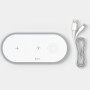 Беспроводное зарядное устройство Hoco CW24 3in1 white