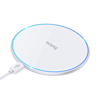 Беспроводное зарядное устройство Hoco CW6 Pro Easy 15W white