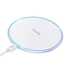 Беспроводное зарядное устройство Hoco CW6 Pro Easy 15W white