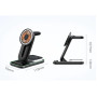 Бездротовий зарядний пристрій Smart 3 in 1 A8 black