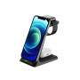 Бездротовий зарядний пристрій Smart 3 in 1 C200 15W black