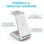 Беспроводное зарядное устройство Smart 3 in 1 C200 15W white