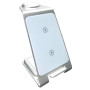 Бездротовий зарядний пристрій Smart Pure Metal WL silver