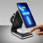 Беспроводное зарядное устройство Smart 3 in 1 B17 15W MagSafe black