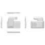 Бездротовий зарядний пристрій Wiwu 3in1 Fordable 15W Wi-W020 white