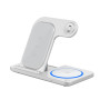 Бездротовий зарядний пристрій Wiwu 3in1 Fordable 15W Wi-W020 white