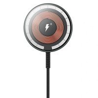 Бездротовий зарядний пристрій Wiwu M14 Transparent Magnetic Wireless Charger