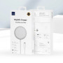 Беспроводное зарядное устройство Wiwu M5 MagSafe Charger white