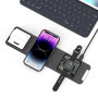 Беспроводное зарядное устройство Wiwu 3in1 Wi-W001 black