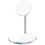 Бездротовий зарядний пристрій Wiwu 2in1 Wi-W019 white