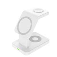 Бездротовий зарядний пристрій 3 in 1 AY31 Fast 15W white