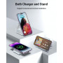 Бездротовий зарядний пристрій MD-WXC003 Wireless Charger 3in1 white