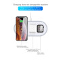 Беспроводное зарядное устройство W40 Wireless Charger 3in1 white