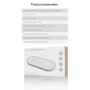 Беспроводное зарядное устройство W40 Wireless Charger 3in1 white