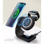 Беспроводное зарядное устройство Y36 MagSafe Wireless Charger 3in1 MagSafe black