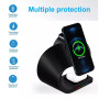 Беспроводное зарядное устройство Y36 MagSafe Wireless Charger 3in1 MagSafe black