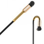 Аудио кабель Aux Hoco UPA02 с микрофоном (2m) black