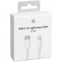 Кабель Apple Type-C to Lightning original 1m white
