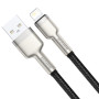 Кабель Baseus Cafule Metal Lightning Cable 2.4A (1m) black