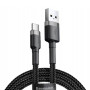 Кабель Baseus Cafule Type-C Cable 2A (2m) black/grey