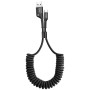Кабель Baseus Fish Eye Spring Data Type-C Cable 2A (1m) black