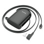 Кабель Hoco S50 Magnetic 3in1 Lightning - Micro USB - Type-C (1m) black