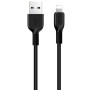 Кабель Hoco X20 Lightning (3m) black