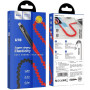 Кабель Hoco U78 "Cotton treasure elastic" Micro USB (1.2m) black