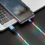 Кабель Hoco U90 "Ingenious streamer" Micro USB (1m) blue