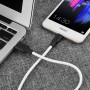 Кабель Hoco X21 Plus Silicone Micro USB Cable (1m) black/white