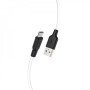 Кабель Hoco X21 Silicone Micro USB Cable (1m) black/white