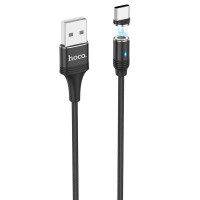 Кабель Hoco U76 "Fresh magnetic" Type-C (1.2m) black