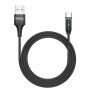 Кабель Hoco U76 "Fresh magnetic" Type-C (1.2m) black