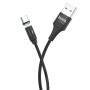 Кабель Hoco U76 "Fresh magnetic" Type-C (1.2m) black