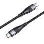 Кабель Hoco U99 "Vortex" Type-C to Type-C 100W (2m) black