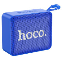 Bluetooth колонка Hoco BS51 Gold brick sports blue