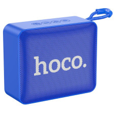 Bluetooth колонка Hoco BS51 Gold brick sports blue
